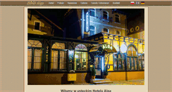Desktop Screenshot of hotelalga.pl